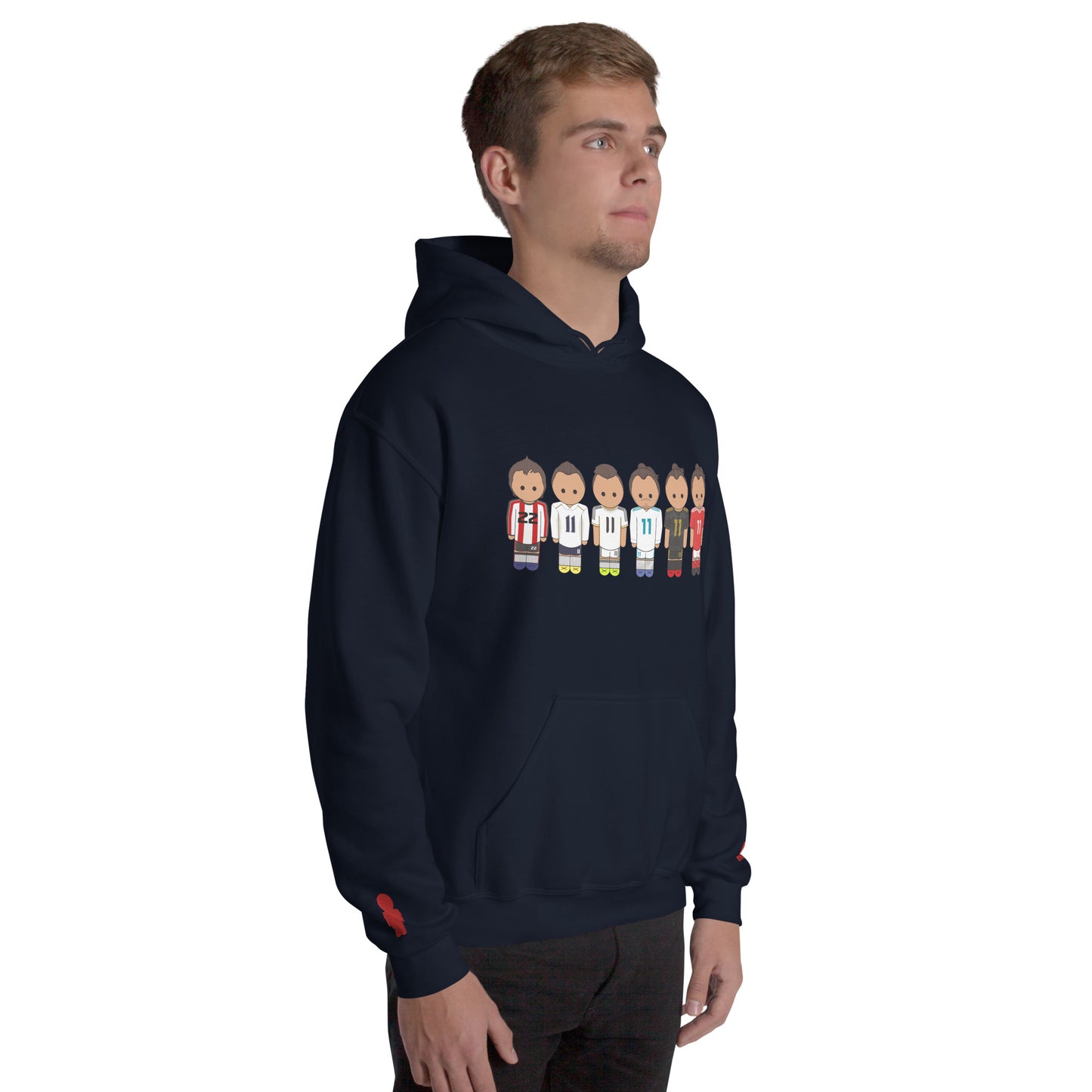 Gareth Bale Lineup Unisex Hoodie