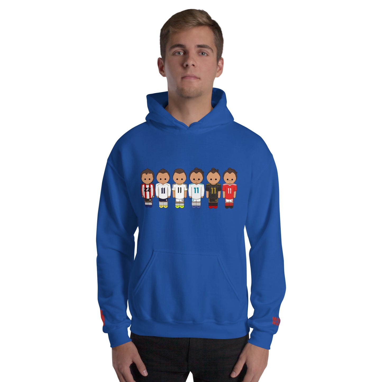 Gareth Bale Lineup Unisex Hoodie