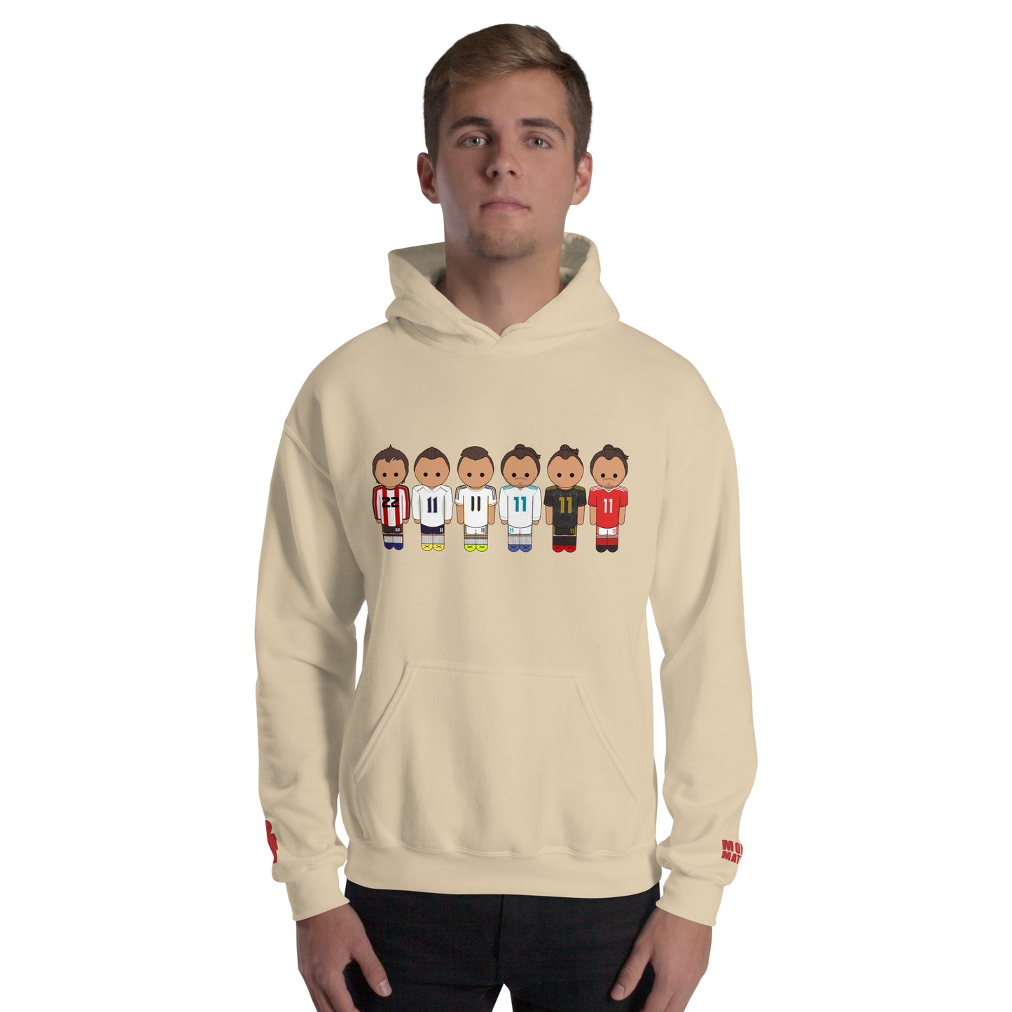 Gareth Bale Lineup Unisex Hoodie