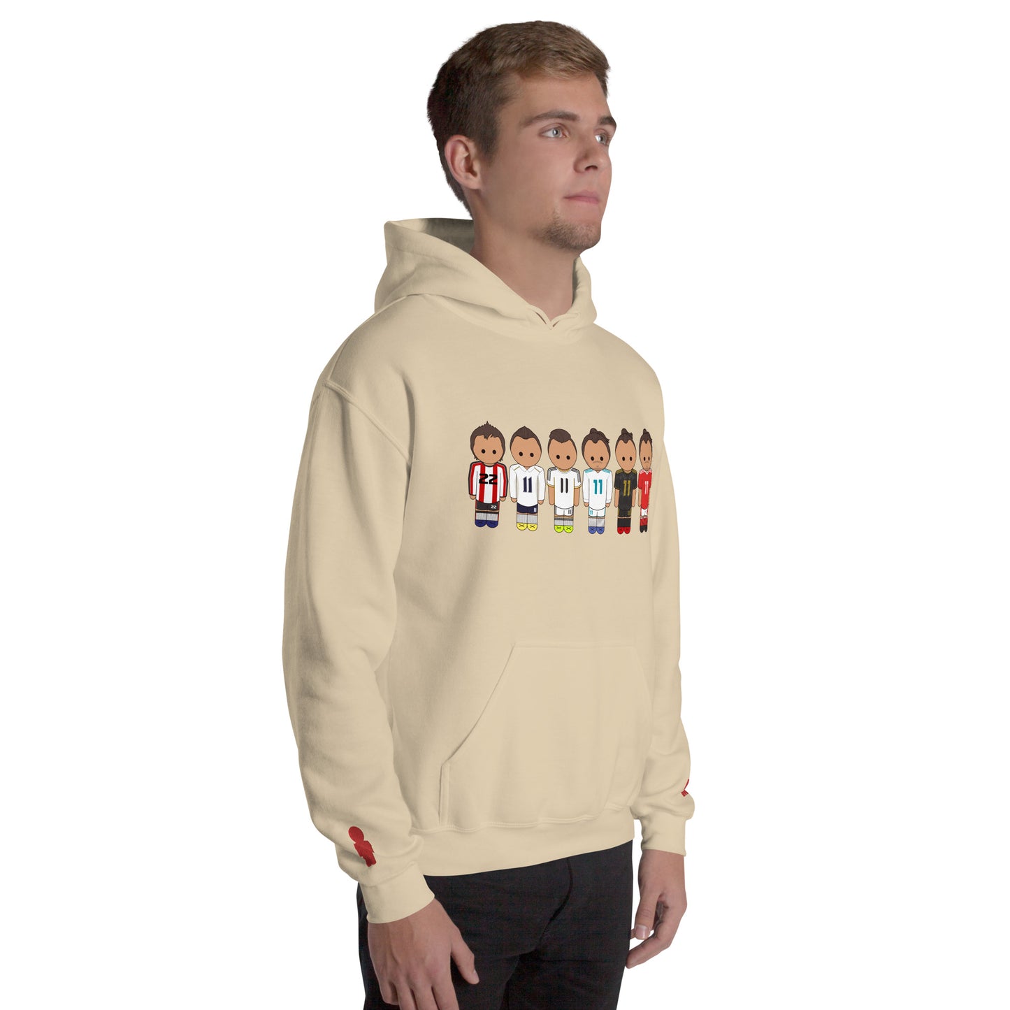 Gareth Bale Lineup Unisex Hoodie