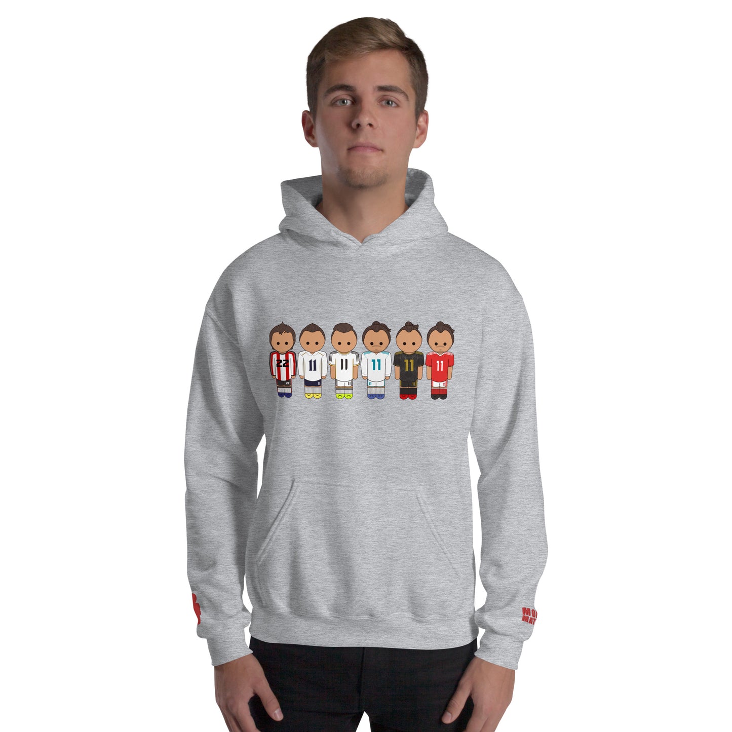 Gareth Bale Lineup Unisex Hoodie
