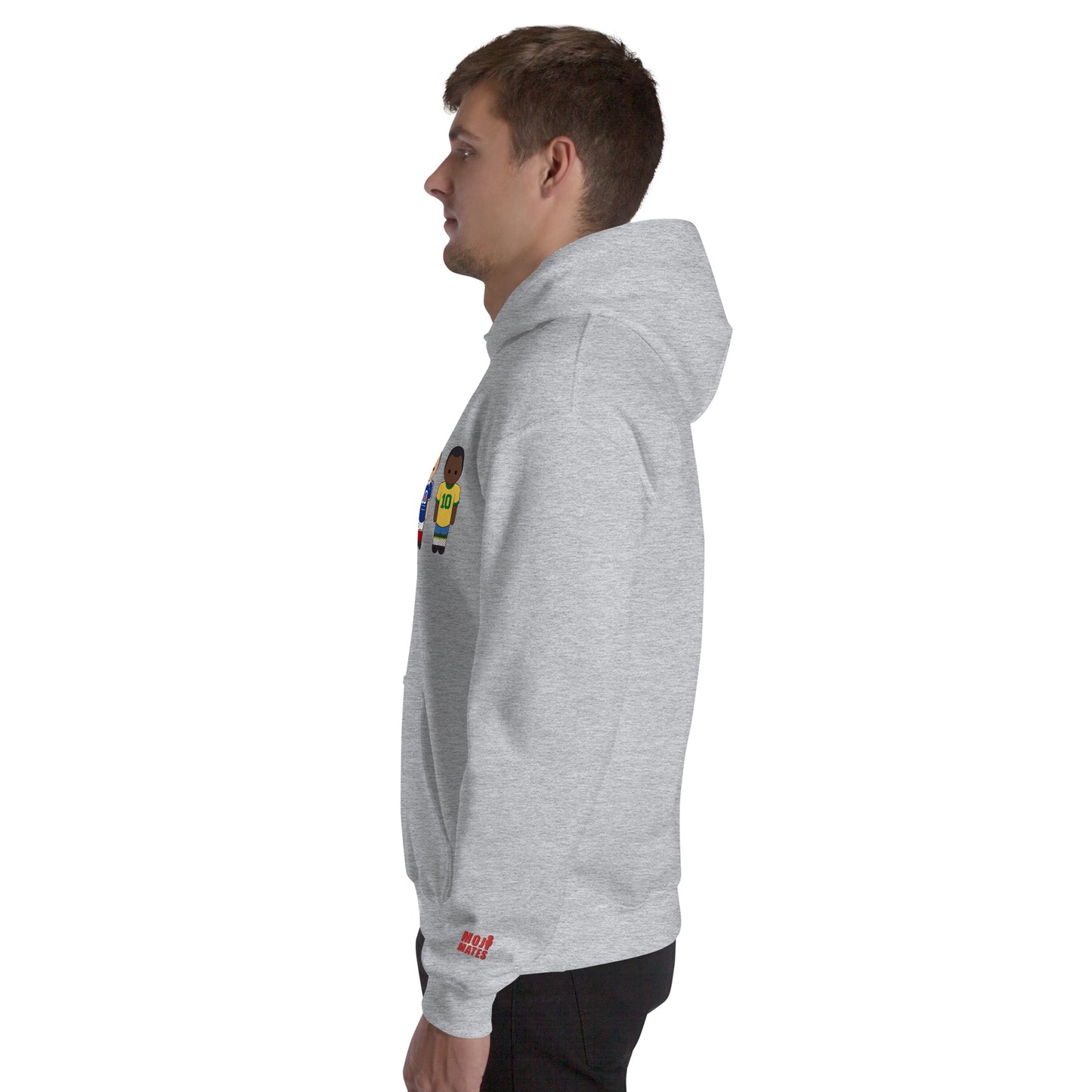 Legends of the Game Eusebio Ronaldo Pele R9 Zidane Unisex Hoodie