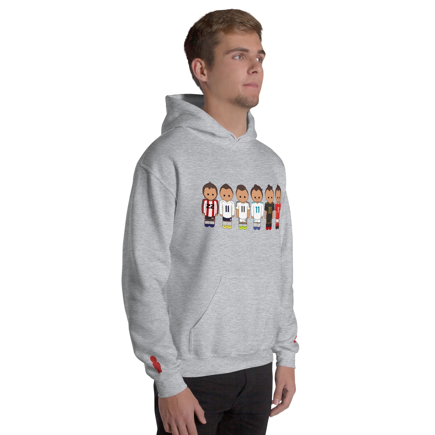Gareth Bale Lineup Unisex Hoodie