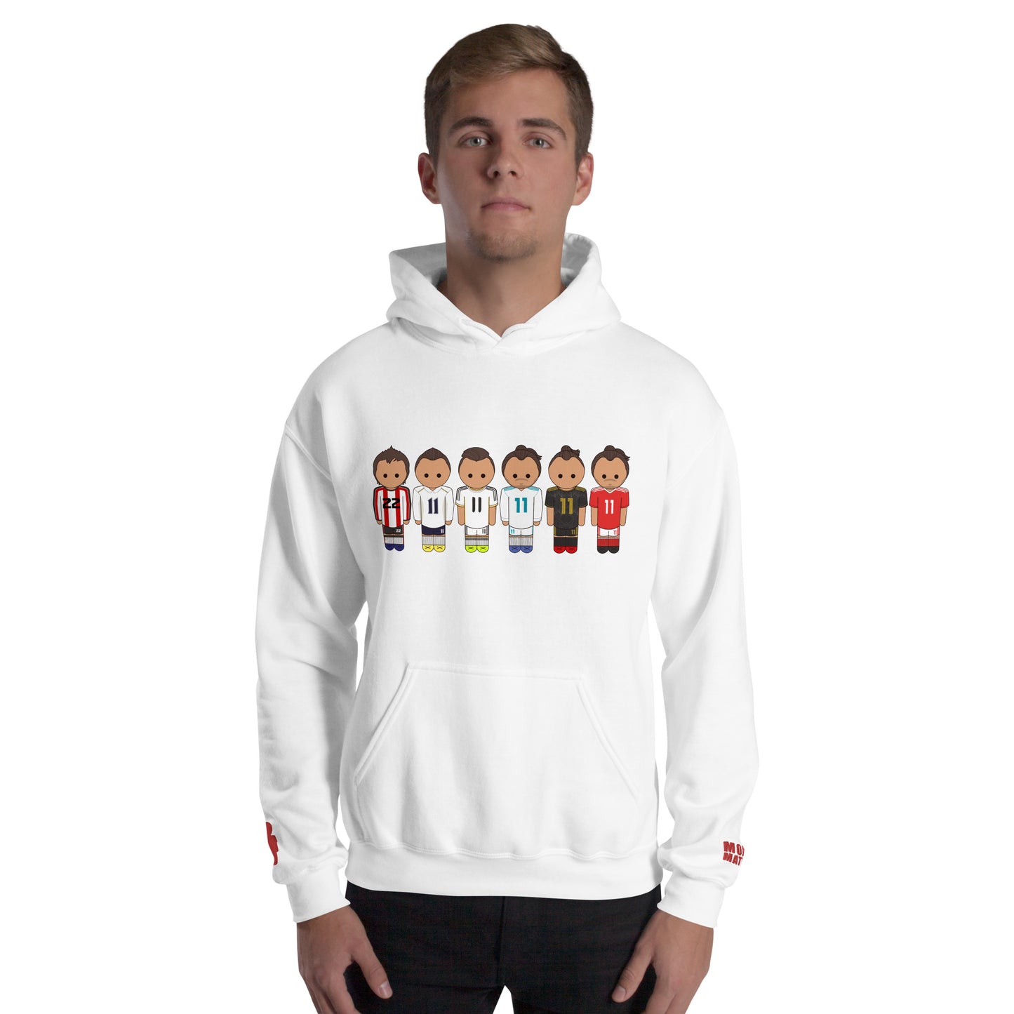 Gareth Bale Lineup Unisex Hoodie