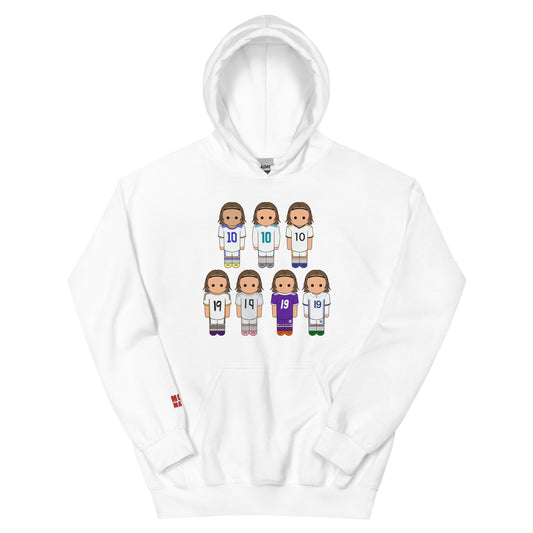Luka Collage Stacked Unisex Hoodie