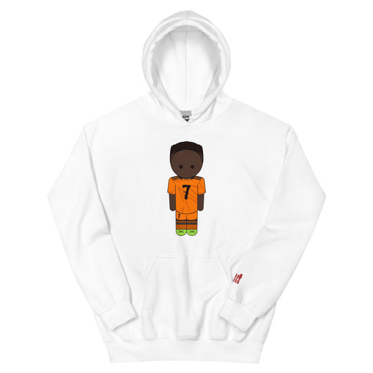 Vini Orange Unisex Hoodie