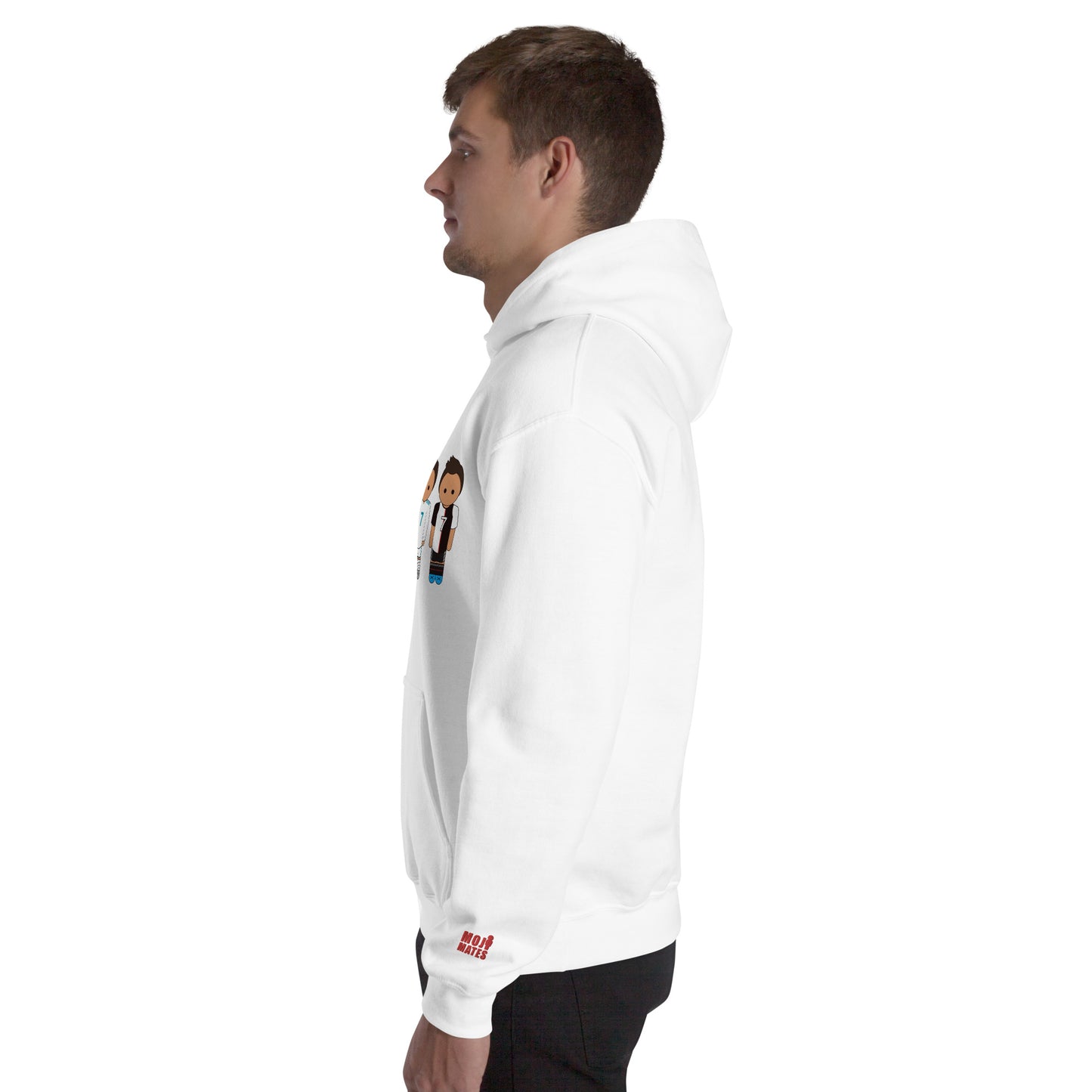 Ronaldo Line Up Manchester United Real Madrid Juventus Unisex Hoodie