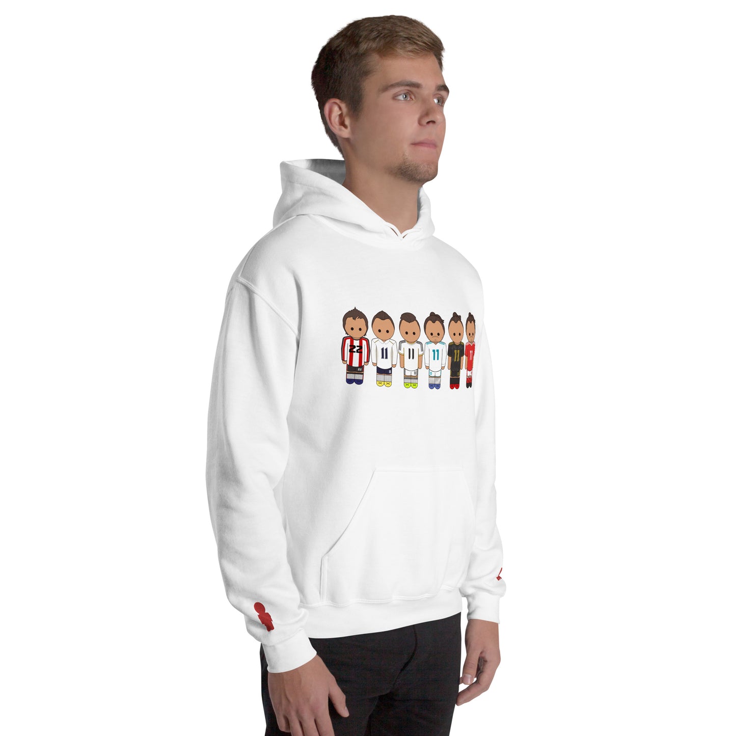 Gareth Bale Lineup Unisex Hoodie