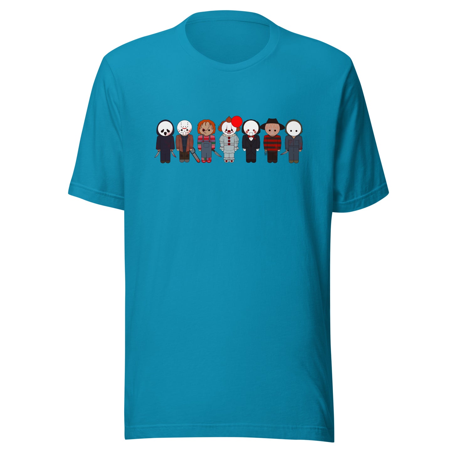 Halloween Lineup Unisex t-shirt