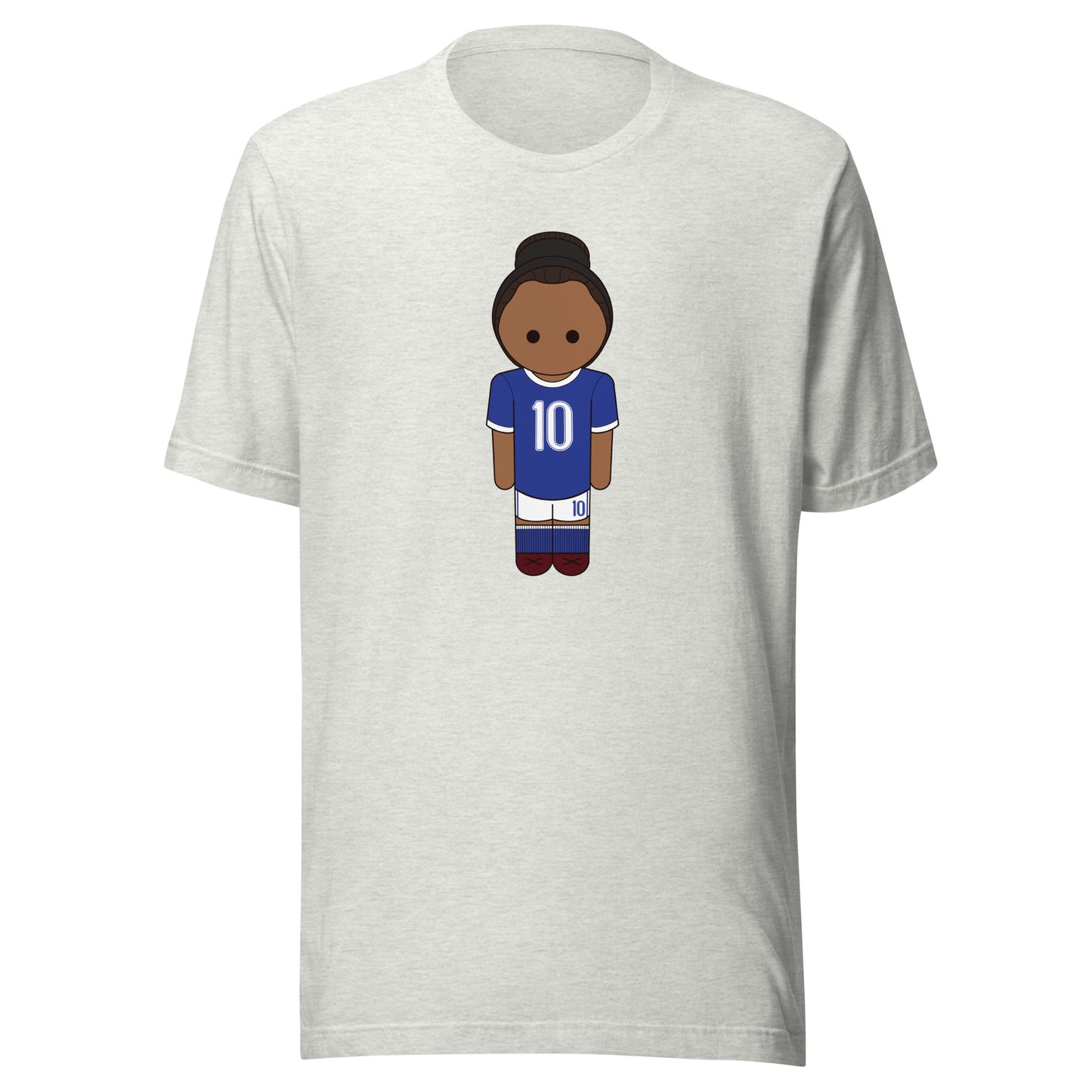 Dihno Blue Brazil Hair Up Unisex t-shirt