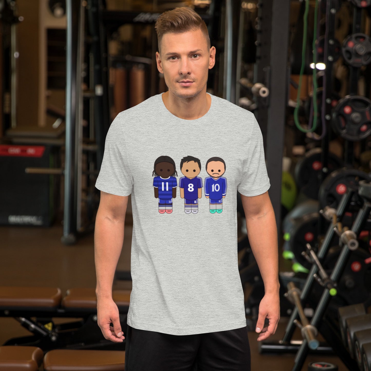 Chelsea Drogba-Lampard-Hazard Unisex t-shirt