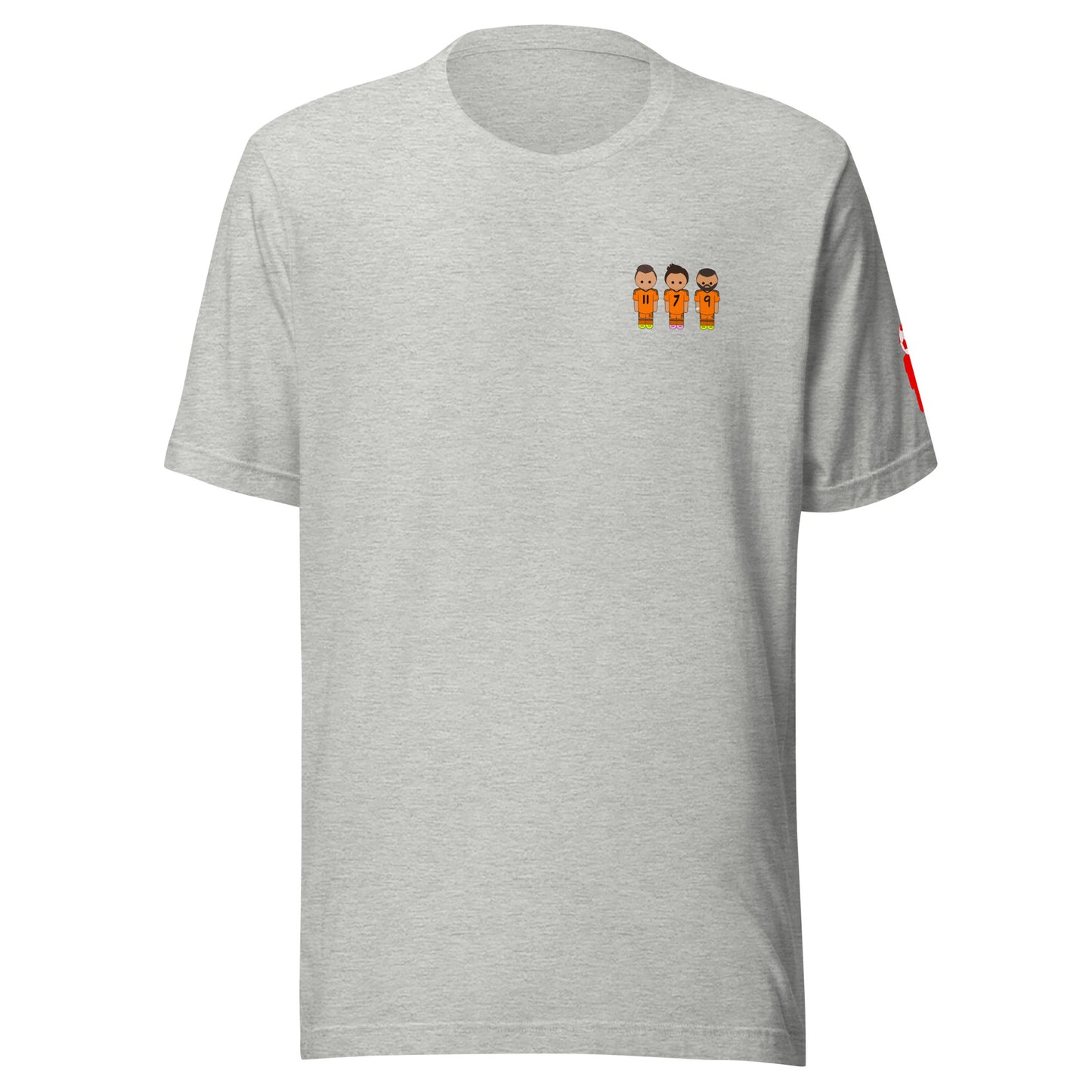 BBC Orange Chest Unisex t-shirt