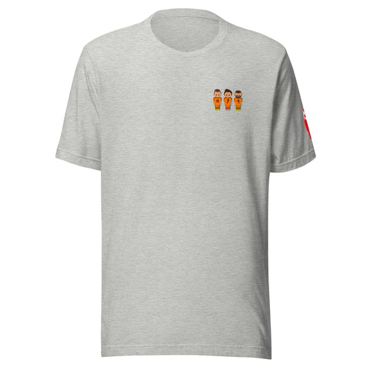 BBC Orange Chest Unisex t-shirt