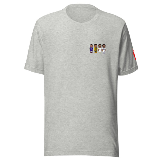 JB Club and England Lineup Unisex t-shirt