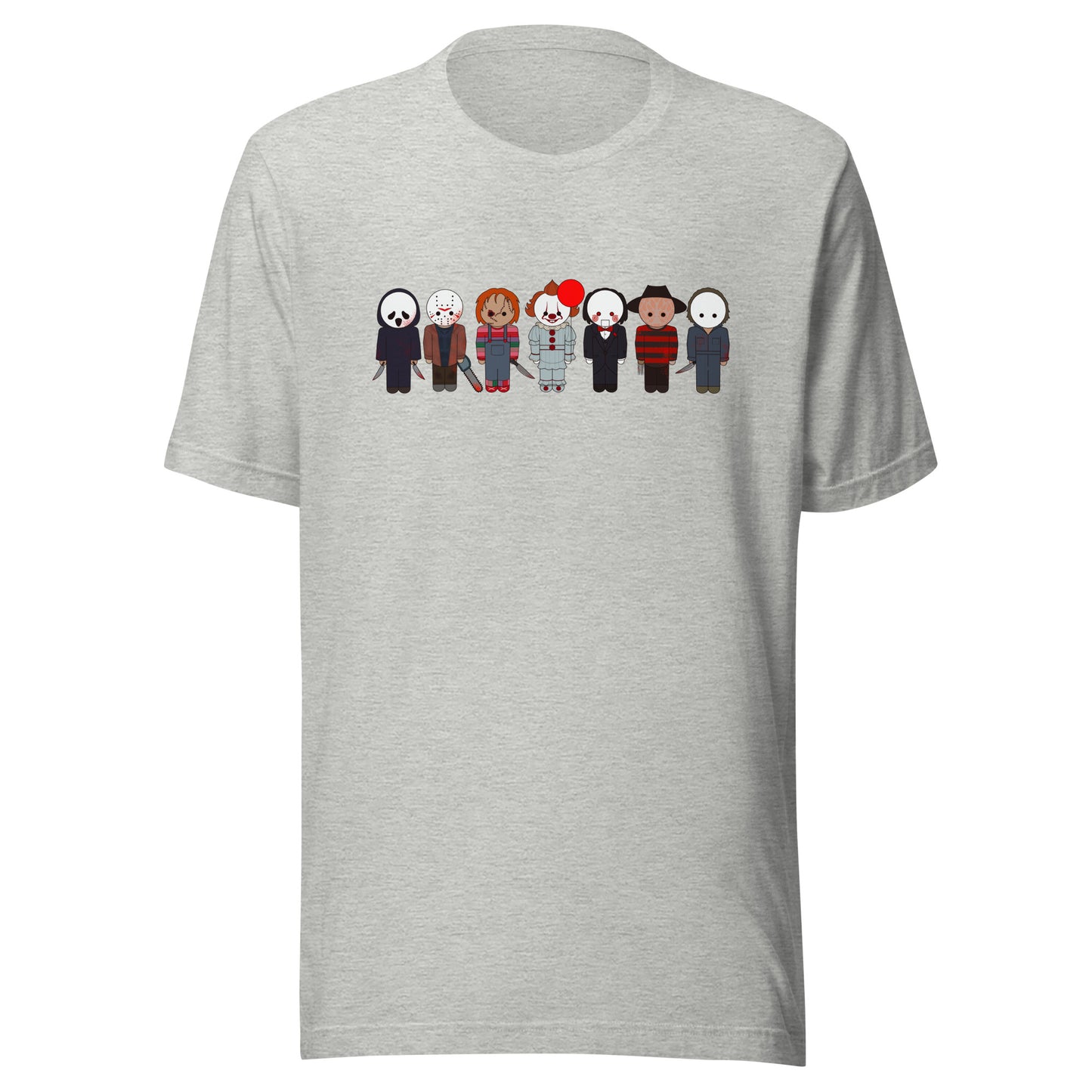Halloween Lineup Unisex t-shirt