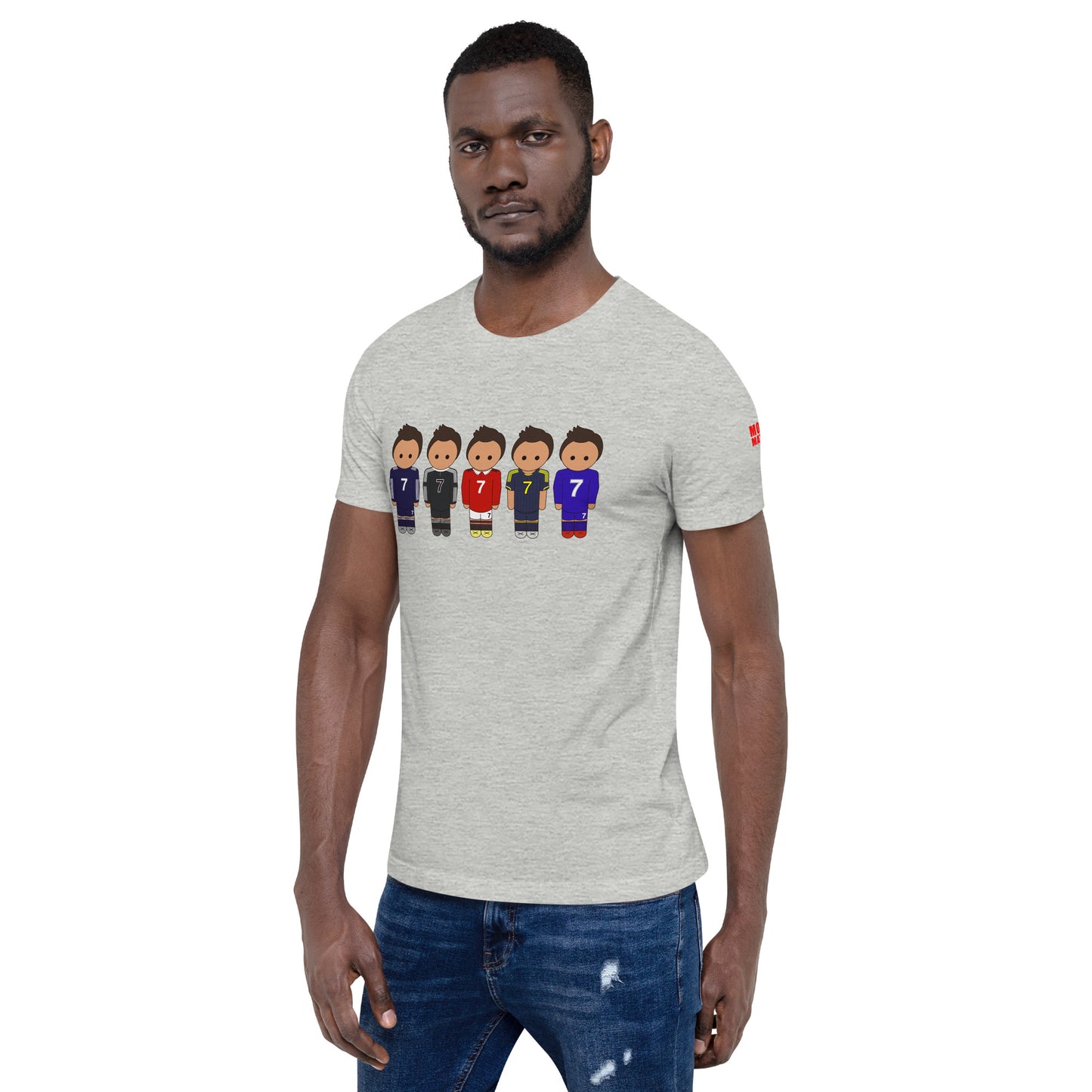 Ronaldo United-Real Madrid Unisex t-shirt