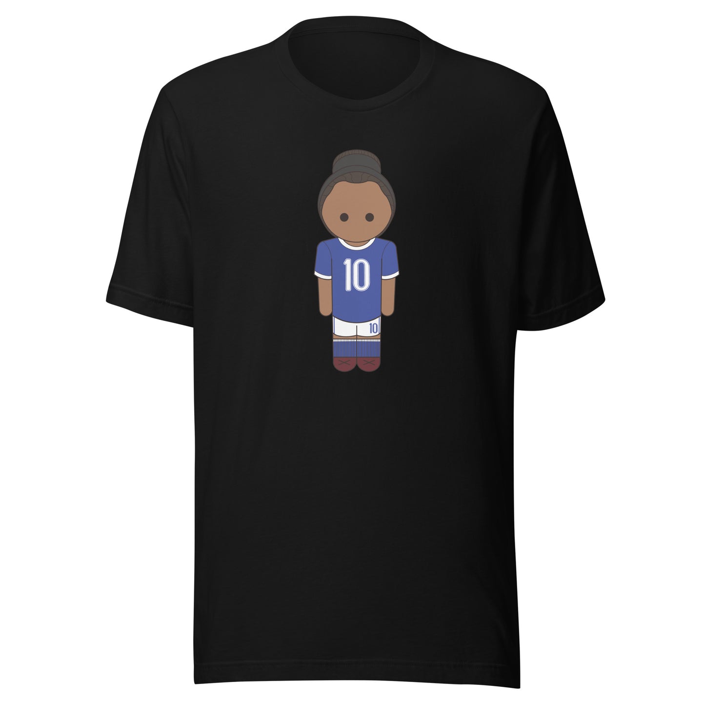 Dihno Blue Brazil Hair Up Unisex t-shirt