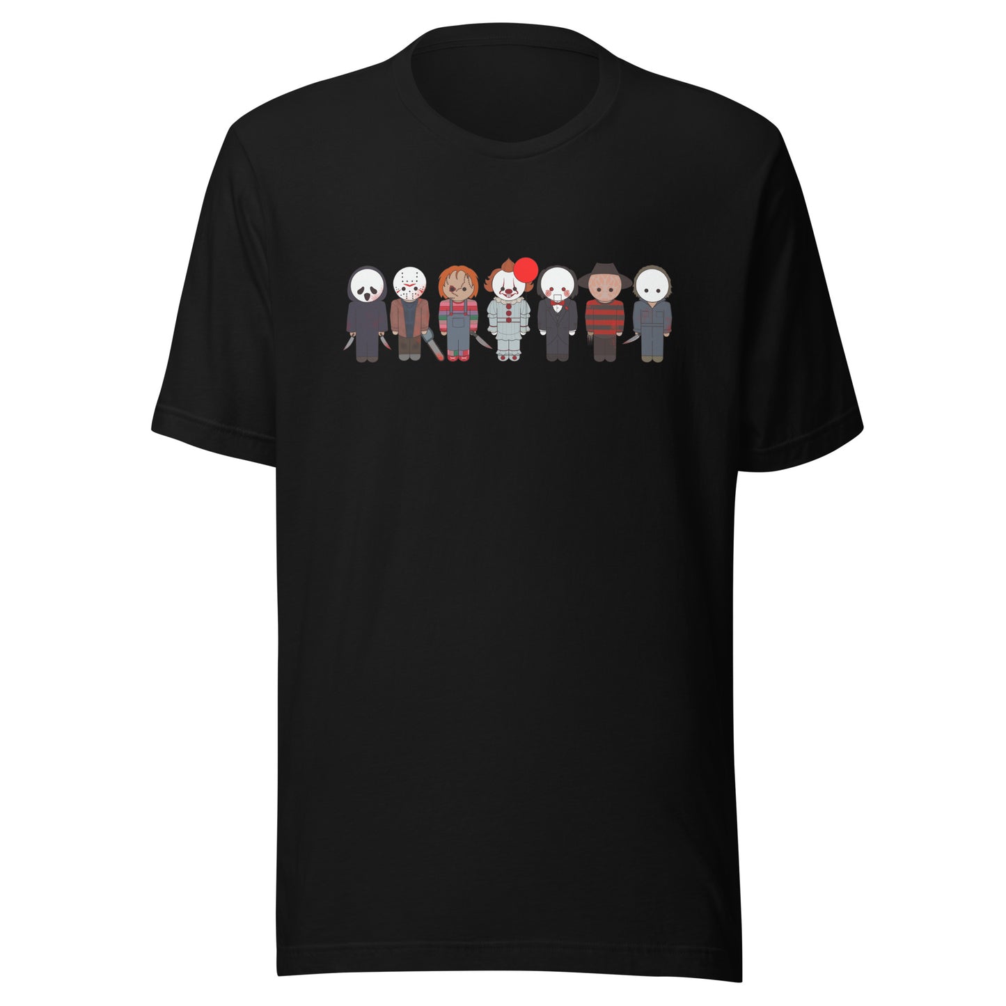 Halloween Lineup Unisex t-shirt