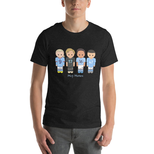 Man City Haaland De Bruyne Rodri Foden Unisex t-shirt