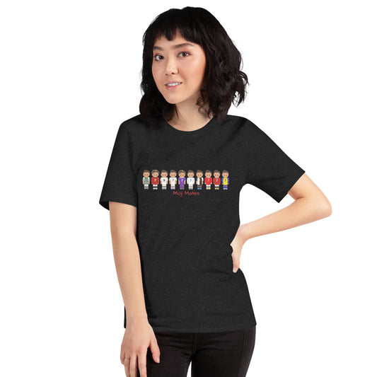 Ronaldo Club Lineup Unisex t-shirt