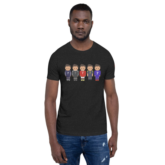 Ronaldo United-Real Madrid Unisex t-shirt