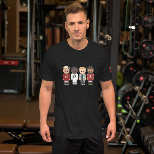 Manchester United Mainoo-Bruno-Hojlund-Garnacho Unisex t-shirt