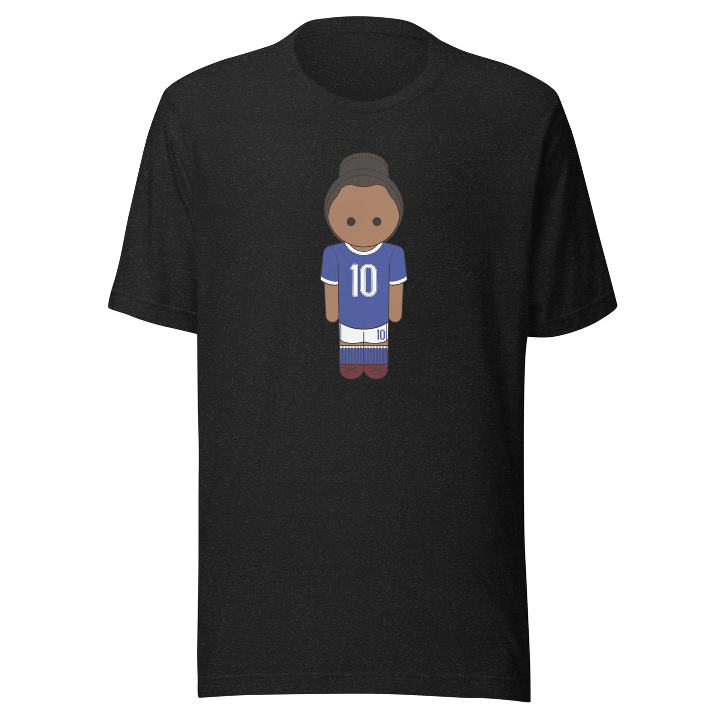 Dihno Blue Brazil Hair Up Unisex t-shirt