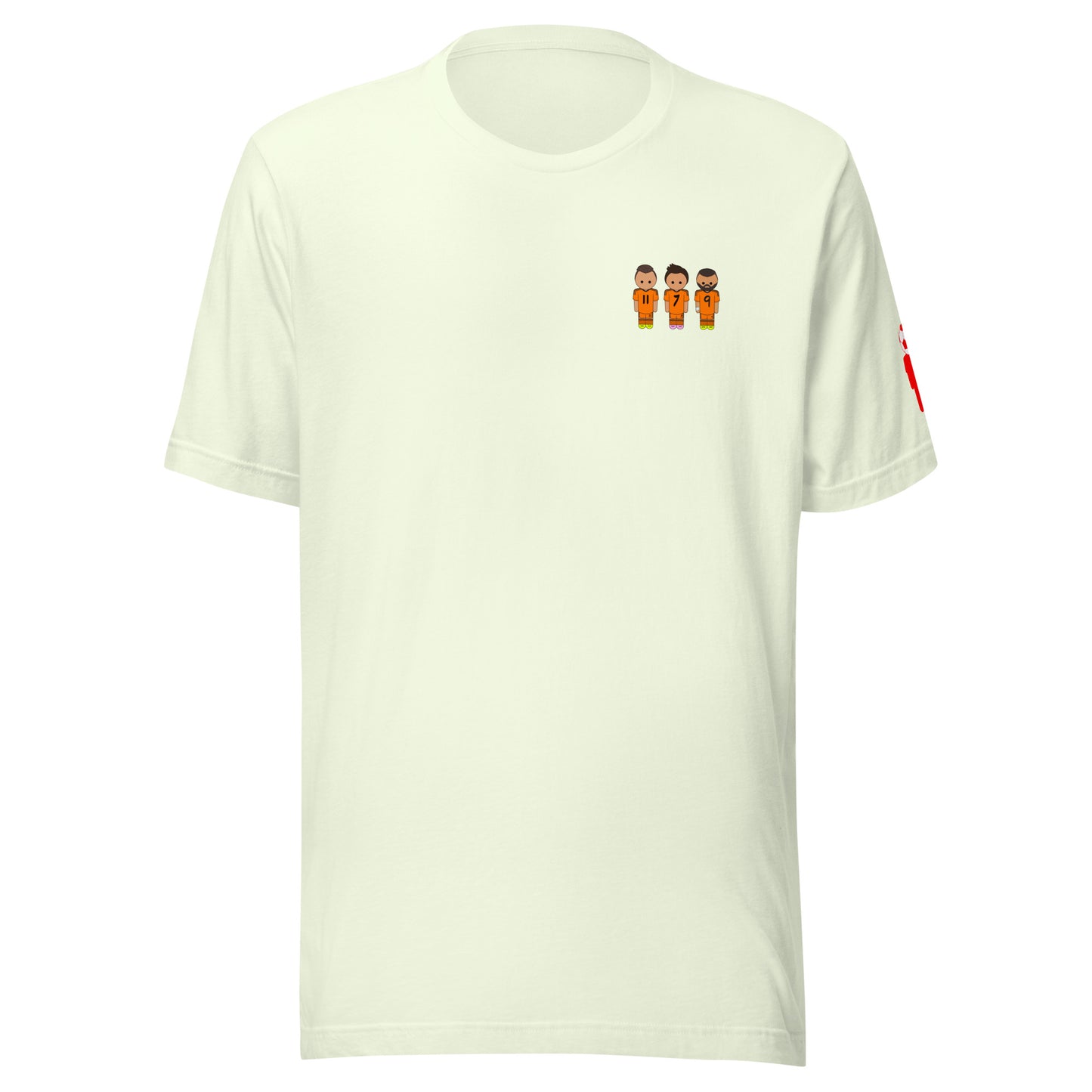 BBC Orange Chest Unisex t-shirt