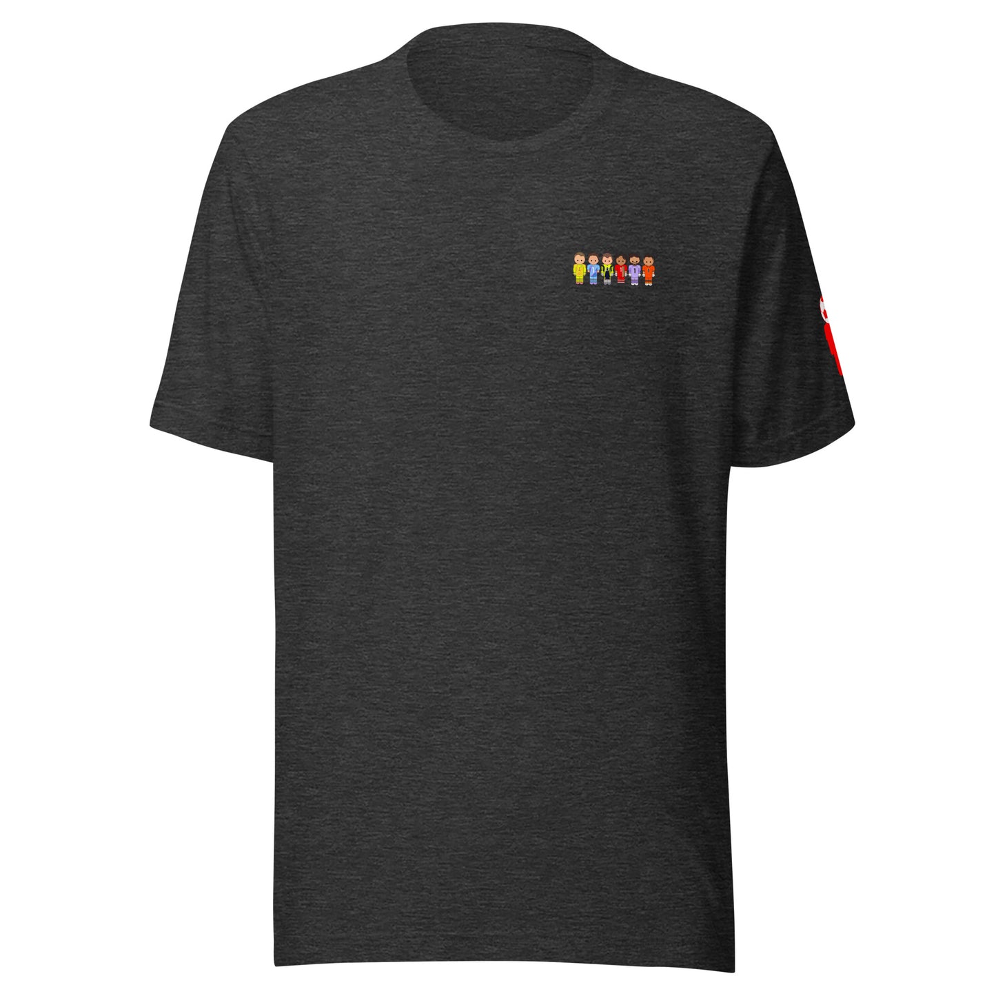 Keepers Lineup Left Chest Unisex t-shirt