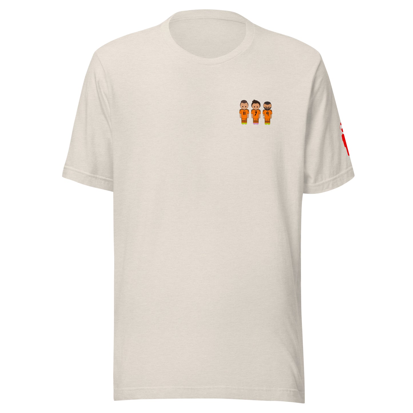BBC Orange Chest Unisex t-shirt