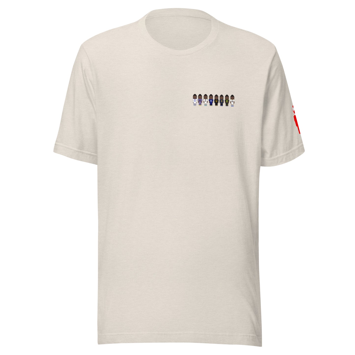 Cama Lineup Left Chest Unisex t-shirt