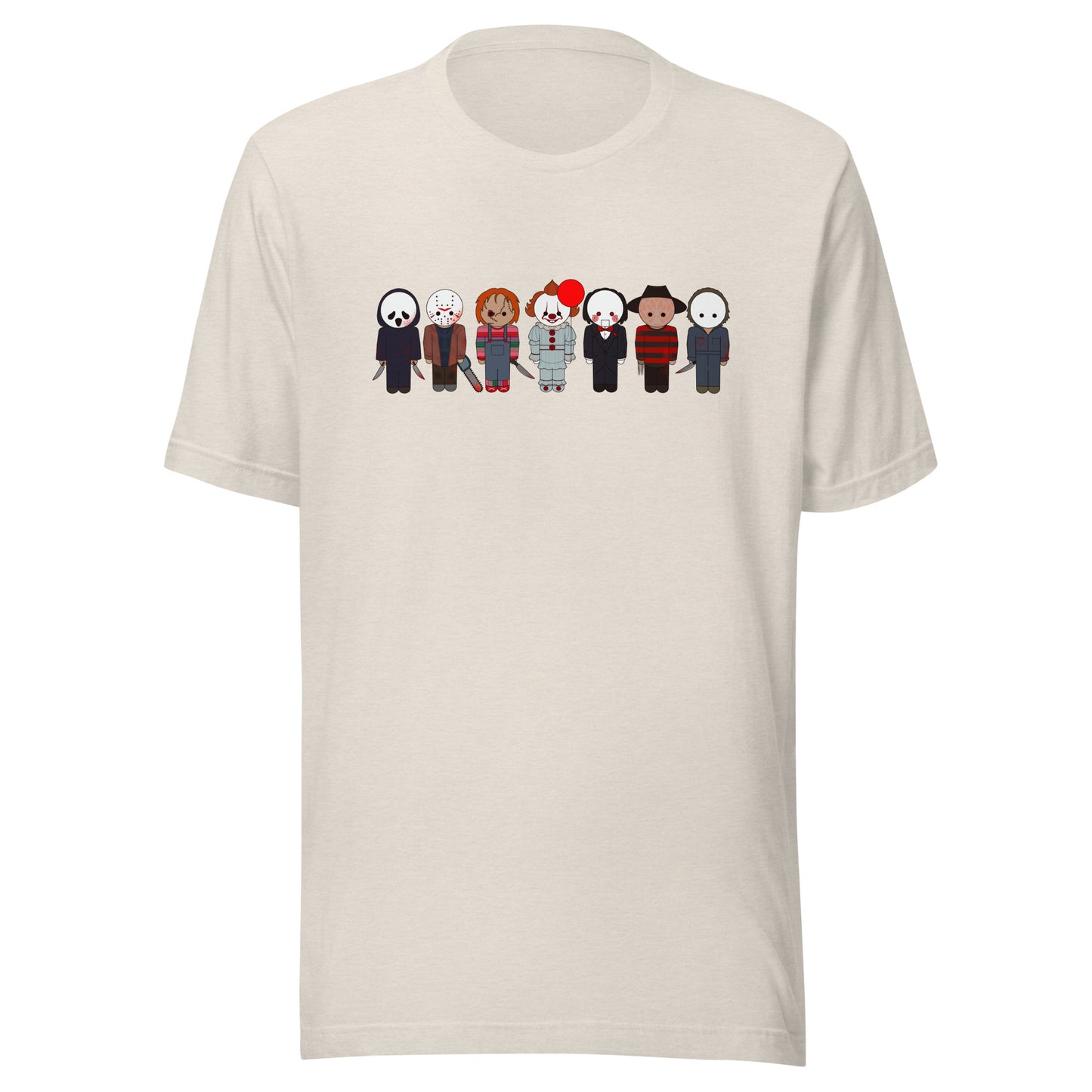 Halloween Lineup Unisex t-shirt