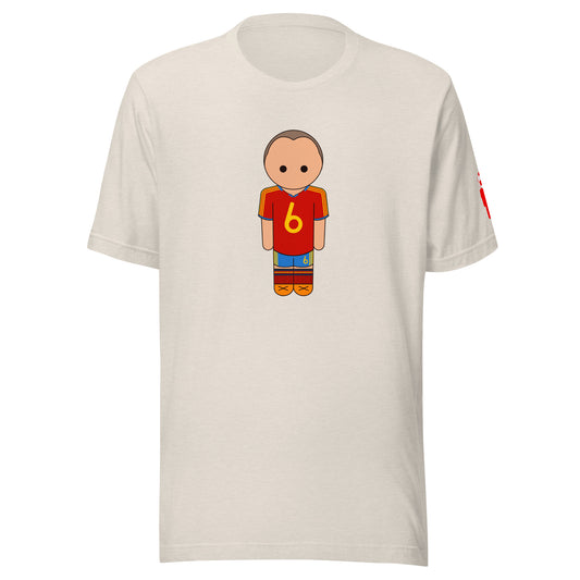 Iniesta Spain Home Unisex t-shirt
