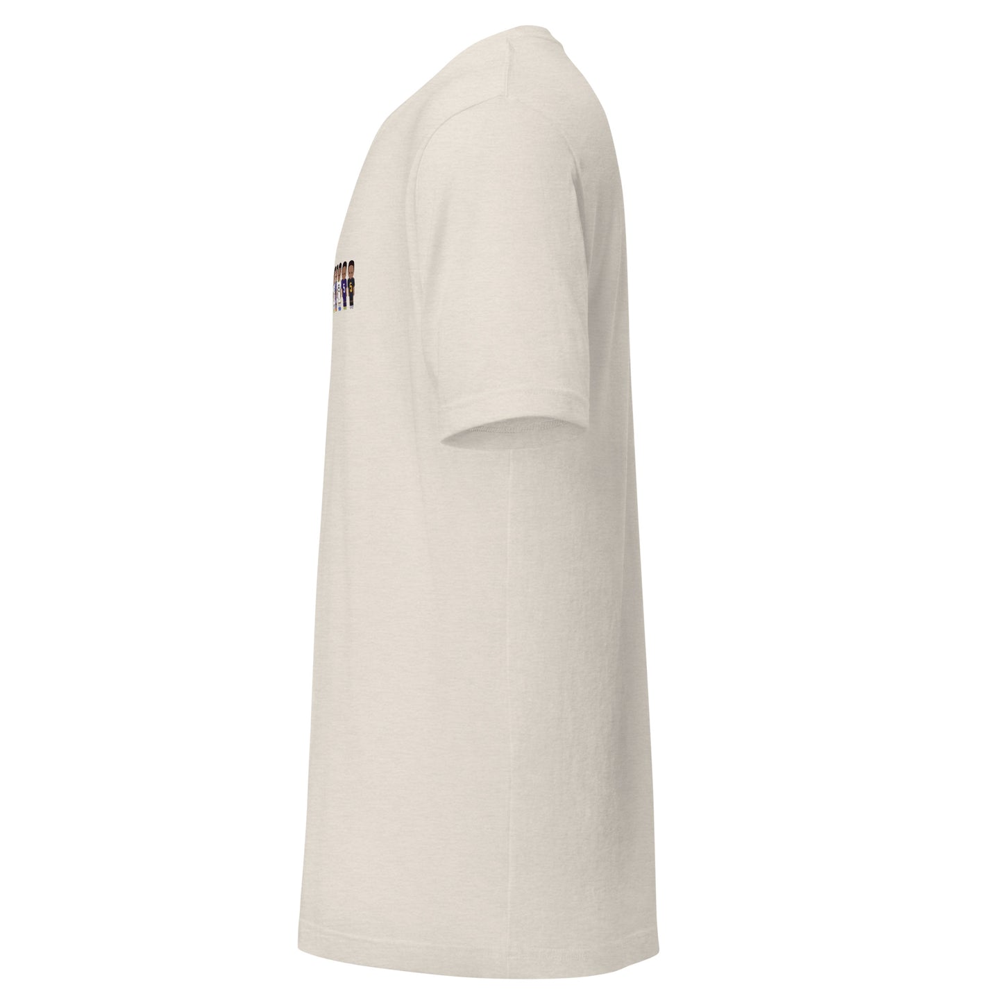 JB RM Lineup Left Chest Unisex t-shirt