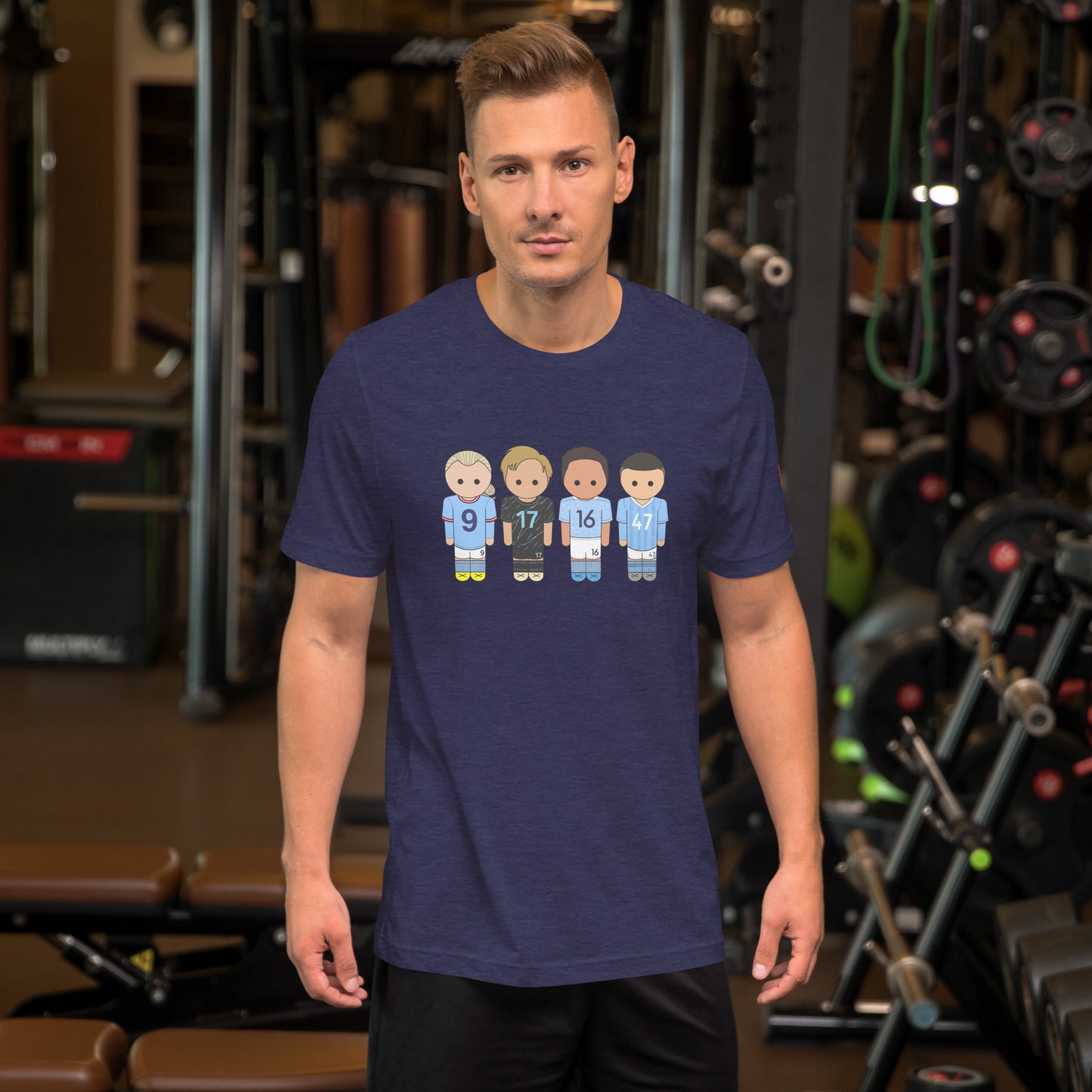 Manchester City Haaland-Foden-De Bruyne-Rodri Unisex t-shirt