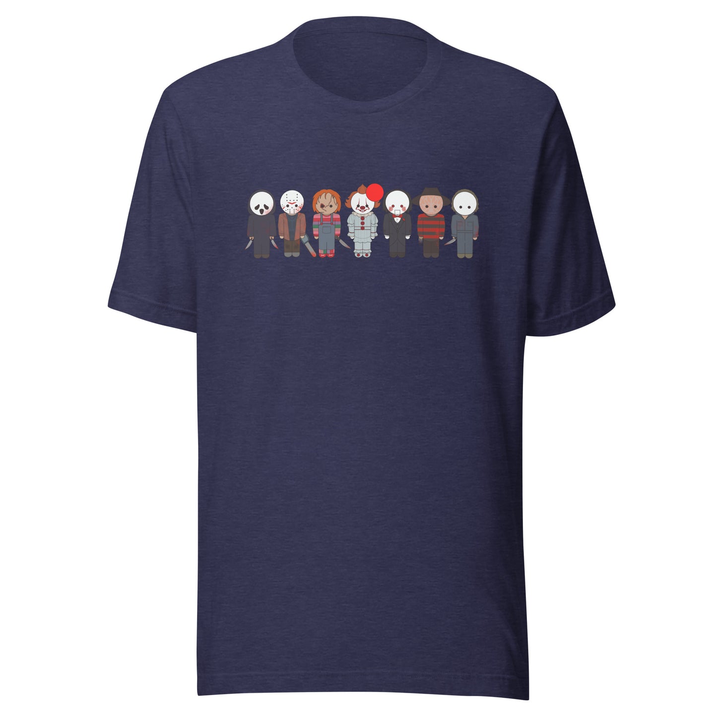 Halloween Lineup Unisex t-shirt