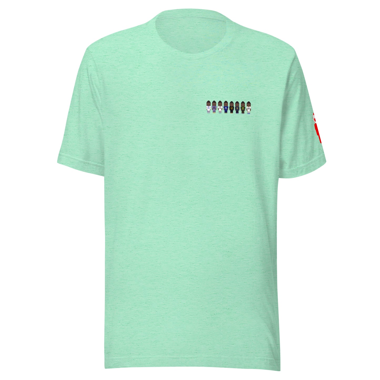 Cama Lineup Left Chest Unisex t-shirt
