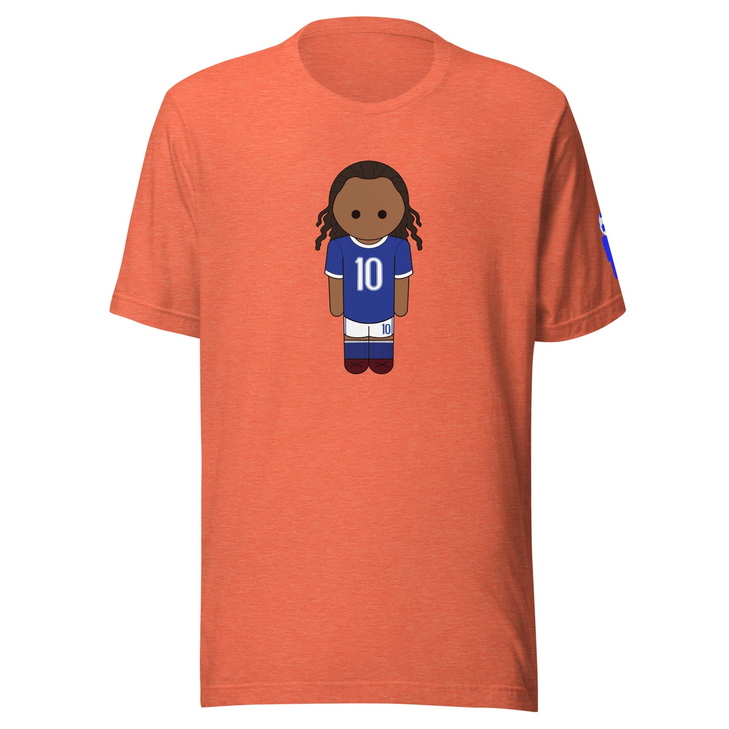 Dihno Brazil Blue Unisex t-shirt