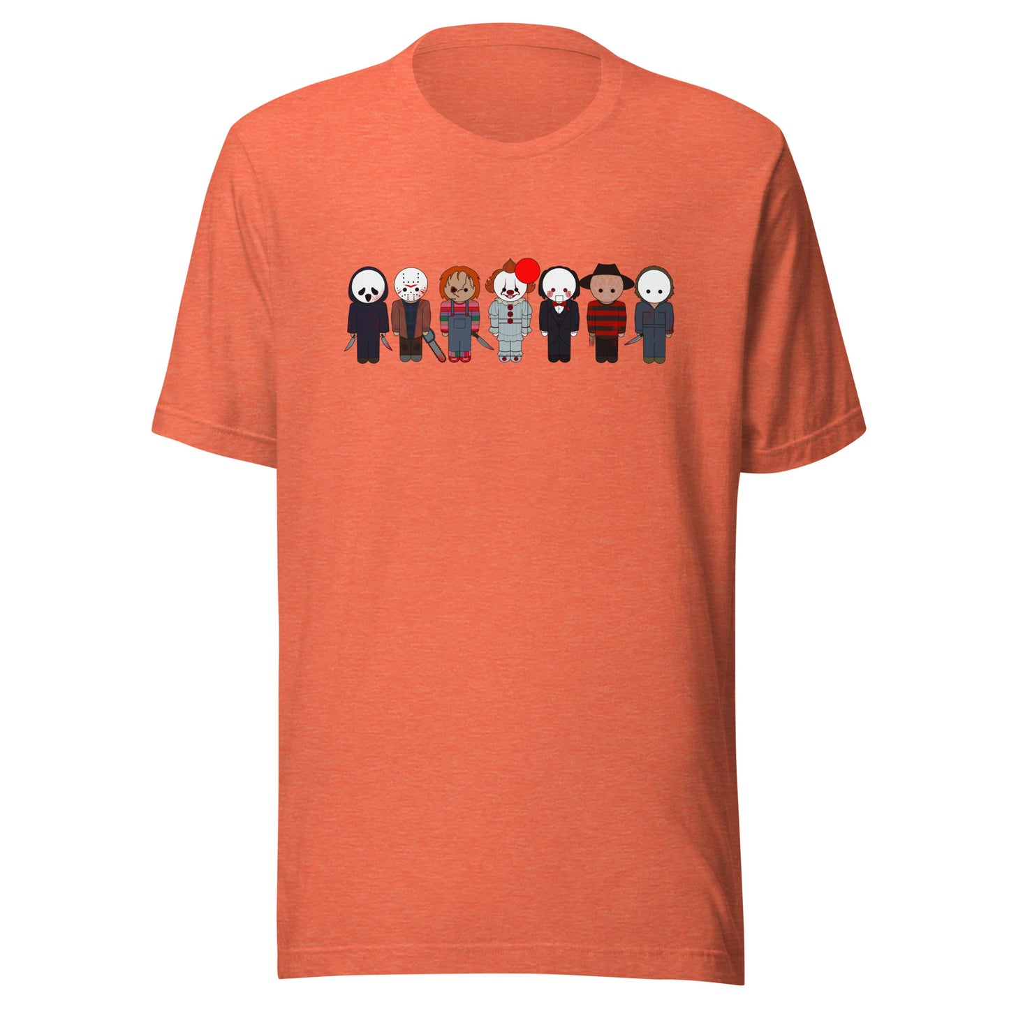 Halloween Lineup Unisex t-shirt