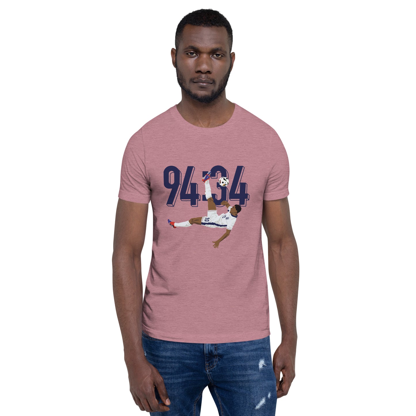 Jude Bellingham Bicycle Kick Multi Color Unisex t-shirt