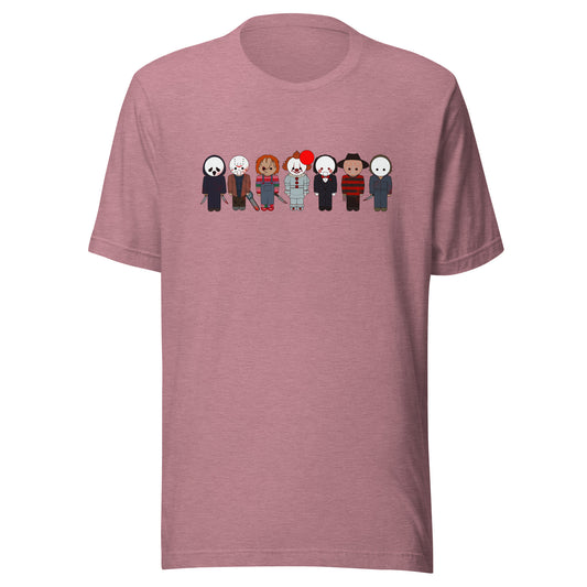 Halloween Lineup Unisex t-shirt