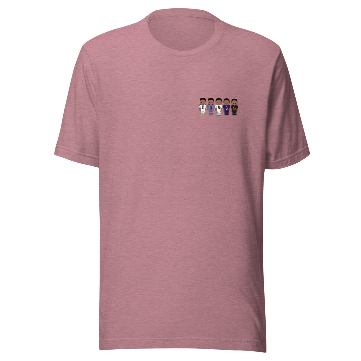 JB RM Lineup Left Chest Unisex t-shirt