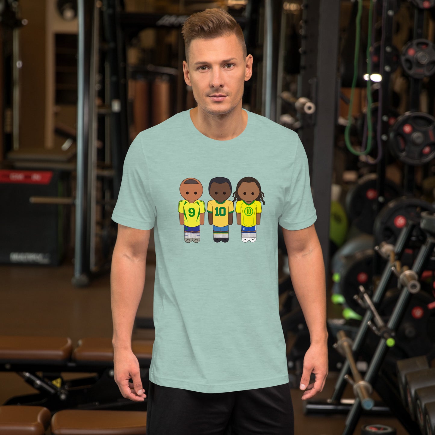 Brazil Ronaldo R9-Pele-Ronaldihno Unisex t-shirt