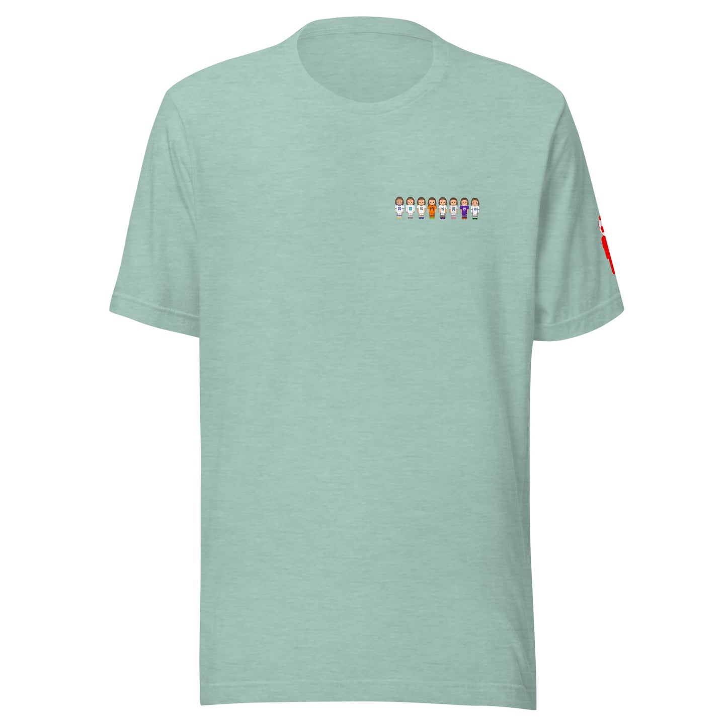 LM RM Lineup Left Chest Unisex t-shirt