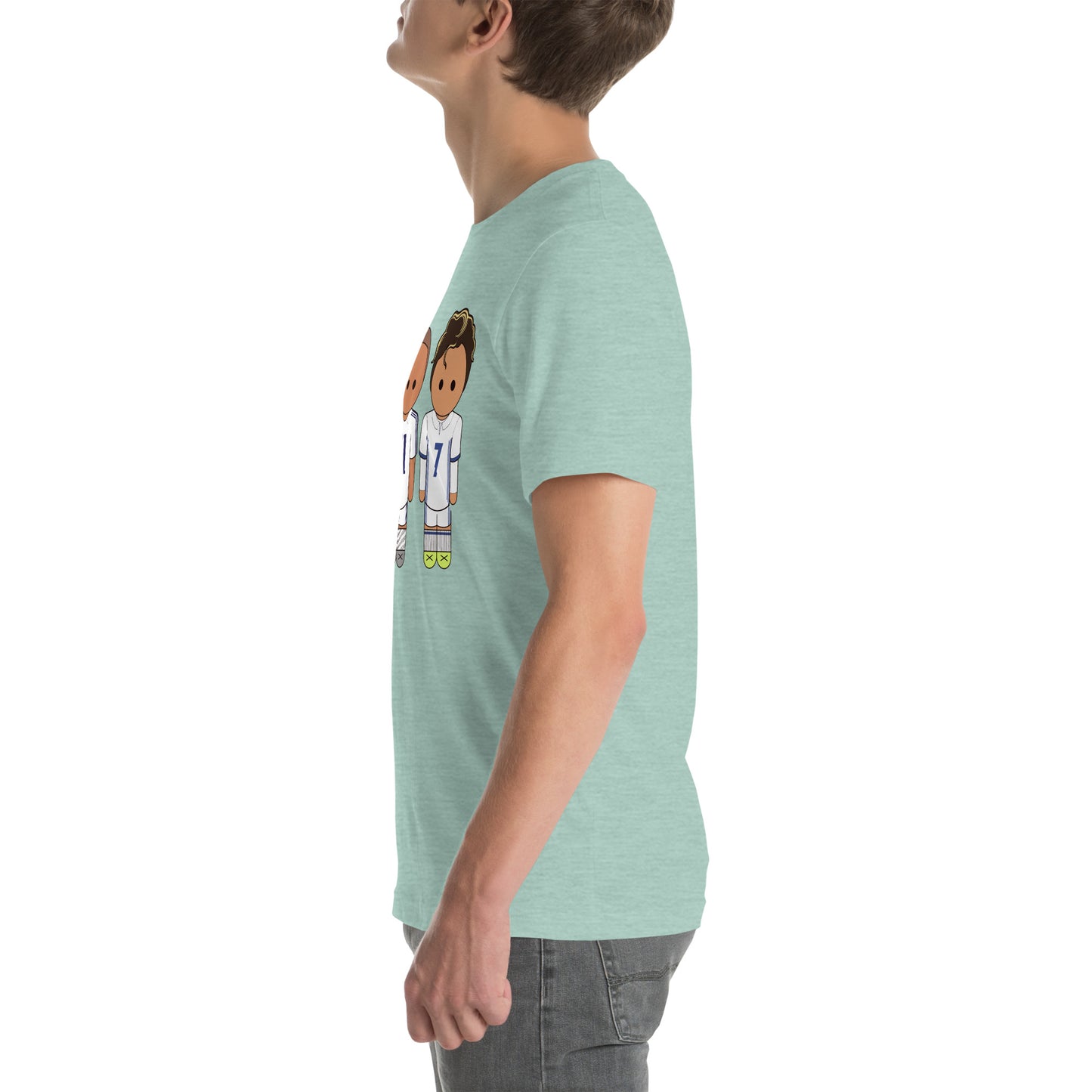 Ronaldo Nazario-Zidane-Cristiano Unisex t-shirt