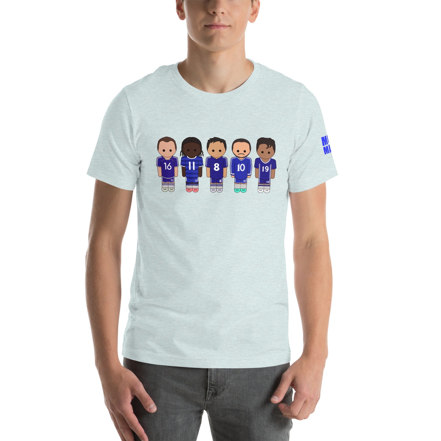 Chelsea Drogba-Lampard-Hazard-Robben-Costa Unisex t-shirt