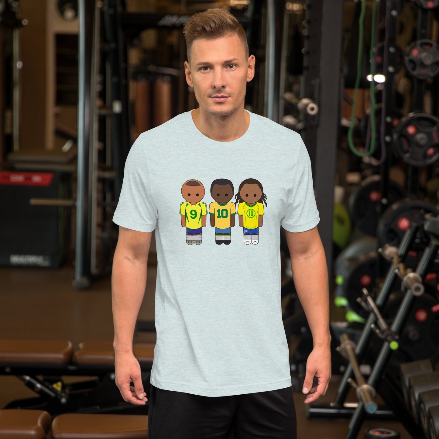 Brazil Ronaldo R9-Pele-Ronaldihno Unisex t-shirt