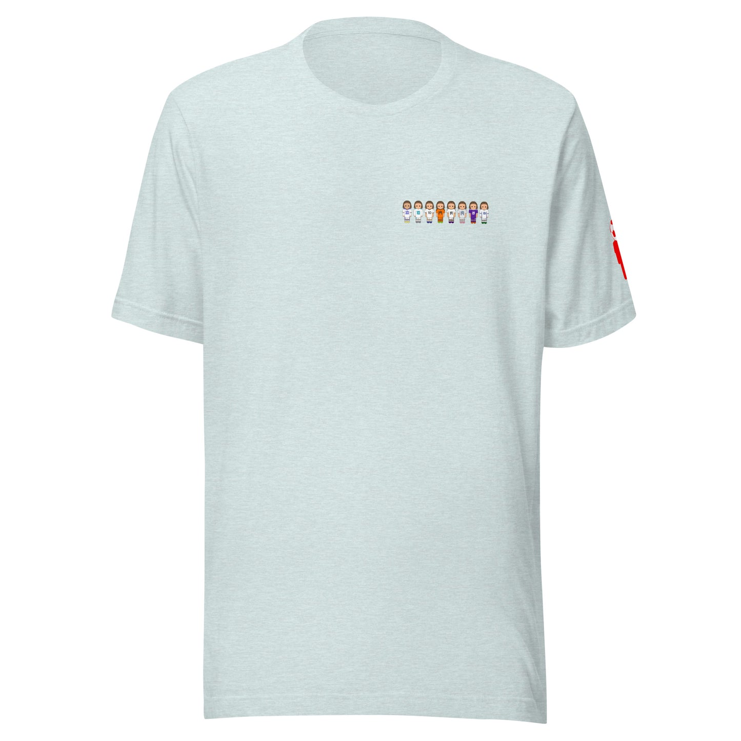 LM RM Lineup Left Chest Unisex t-shirt