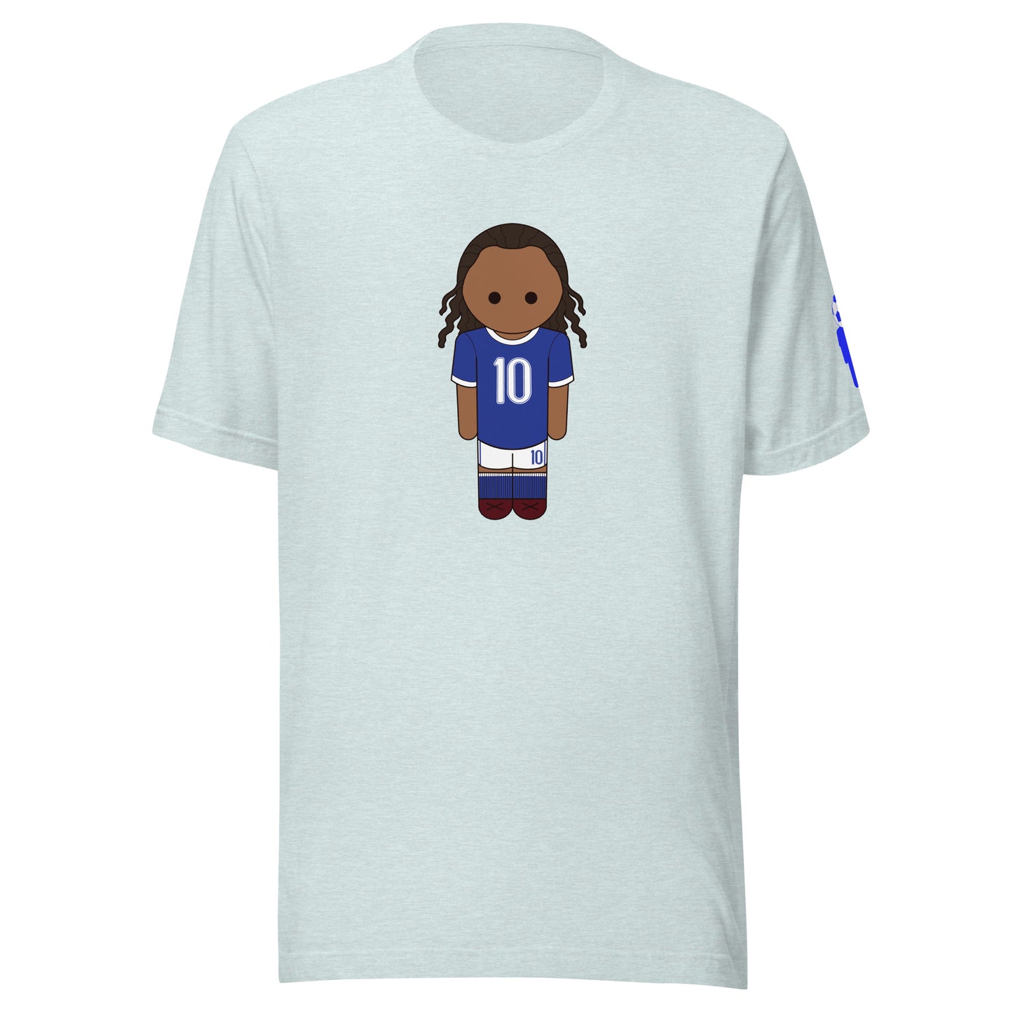 Dihno Brazil Blue Unisex t-shirt