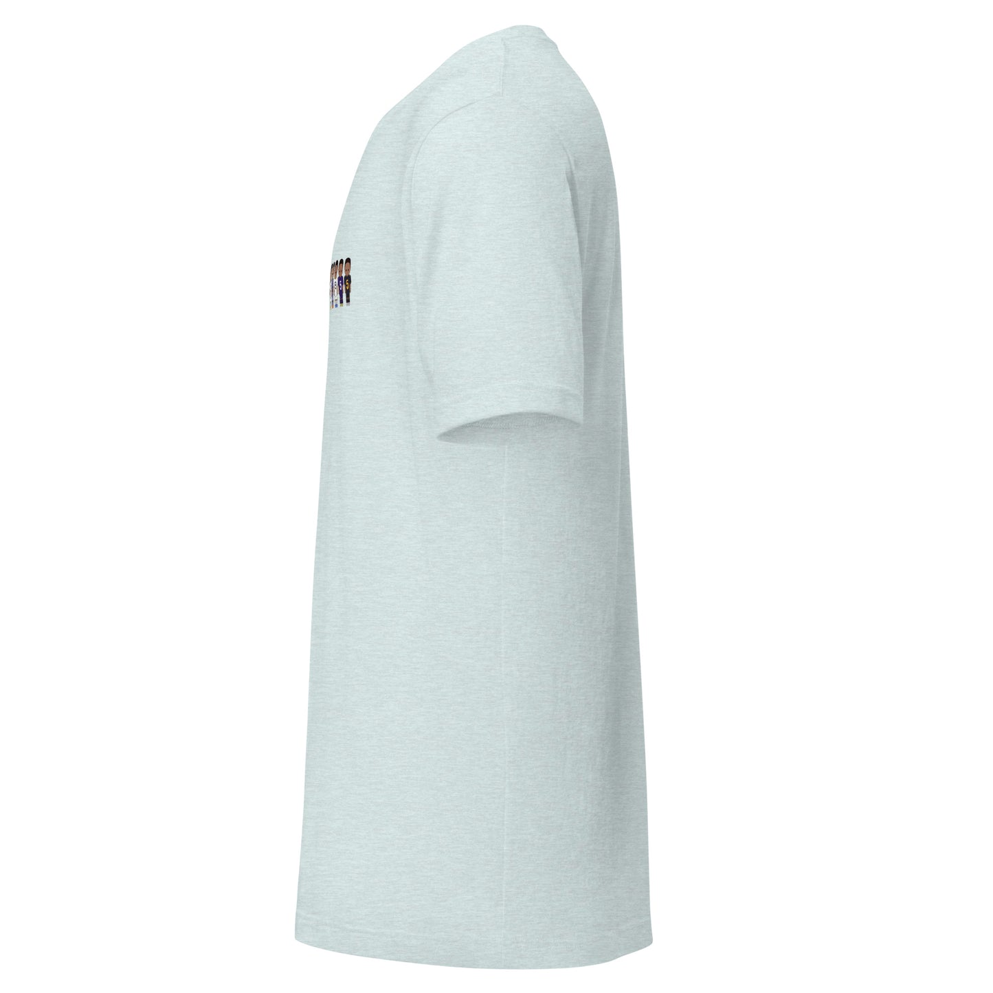 JB RM Lineup Left Chest Unisex t-shirt
